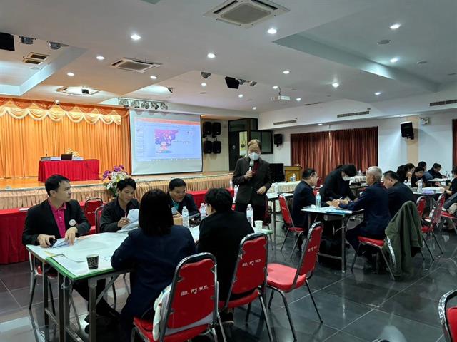 The School of Education lecturers were the lecturers in the project to develop personnel competency in guidance and counseling, Phayao Provincial Office of Learning Encouragement, Class 2