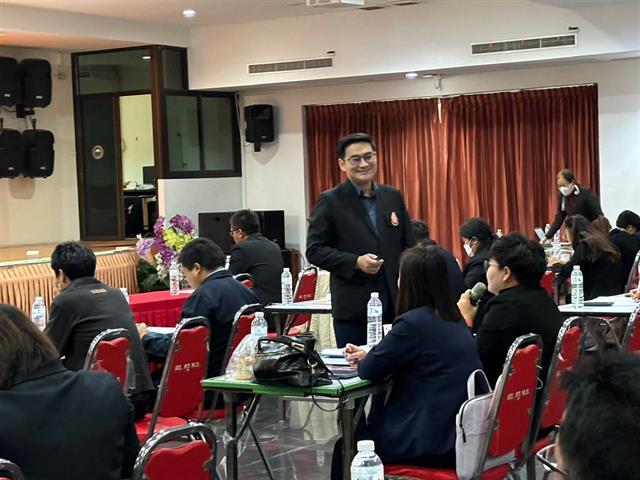 The School of Education lecturers were the lecturers in the project to develop personnel competency in guidance and counseling, Phayao Provincial Office of Learning Encouragement, Class 2