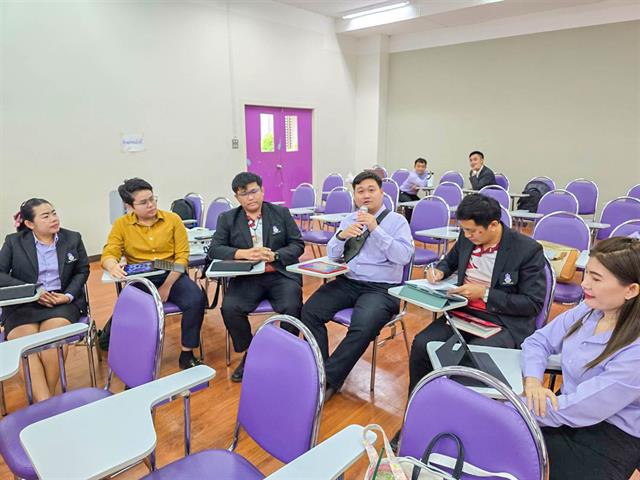 School of Education conducted the activity to promote morality and transparency in the subjects of good governance and educational risk management for the 2nd year of the Education Program in Educational Administration students