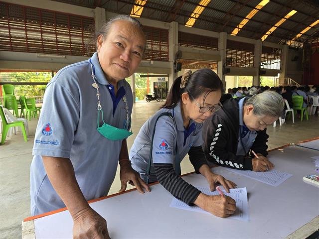 เว็บแอปพลิเคชันสำหรับการสำรวจข้อมูลสภาวะสุขภาพของผู้สูงอายุ