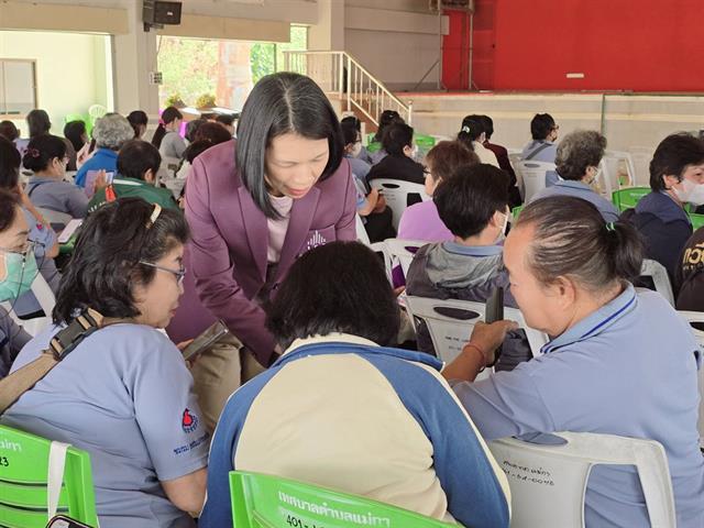 เว็บแอปพลิเคชันสำหรับการสำรวจข้อมูลสภาวะสุขภาพของผู้สูงอายุ