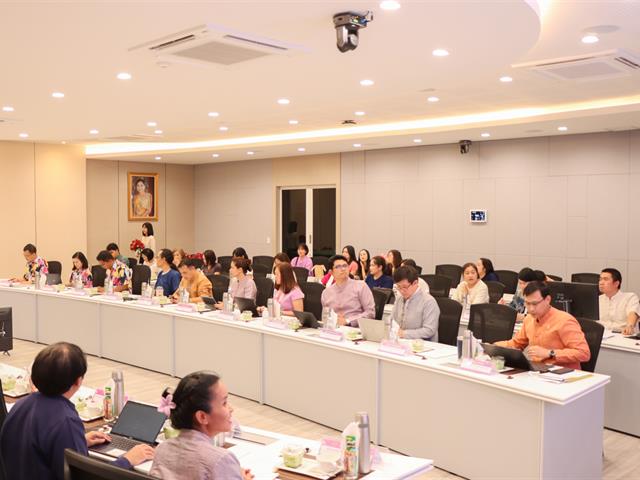 กองแผนงาน จัดประชุมคณะกรรมการดำเนินงานบริหารความเสี่ยงฯ ครั้งที่ 15 (1/2568) เพื่อพิจารณาให้ความเห็นชอบข้อมูลการประเมิน ITA ระดับมหาวิทยาลัยพะเยา ด้านการเปิดเผยข้อมูล (OIT) ประจำปีงบประมาณ พ.ศ. 2568