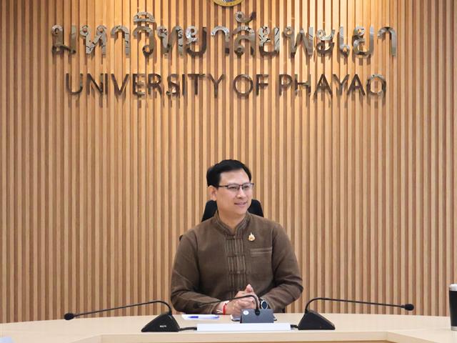 สโมสรนิสิตวิทยาลัยการจัดการ มหาวิทยาลัยพะเยา เข้าพบผู้บริหารเพื่อหารือแผนดำเนินงานปีงบประมาณ พ.ศ. 2568