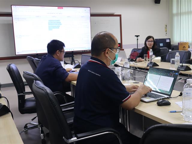 คณะวิศวกรรมศาสตร์ กิจกรรมอบรมเชิงปฏิบัติการ การพัฒนาสมรรถนะอาจารย์มืออาชีพ (UP-PSF & Thailand PSF)