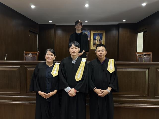 คณะศึกษาดูงานกระบวนยุติธรรม