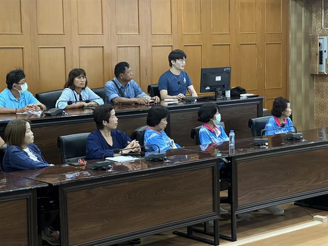 คณะศึกษาดูงานกระบวนยุติธรรม