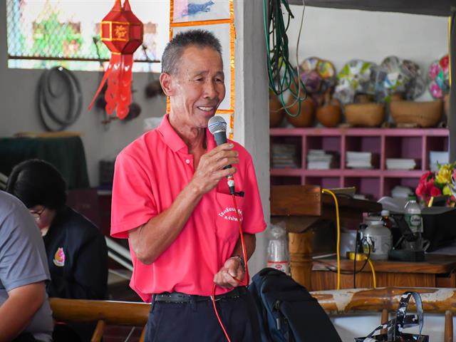 วิทยาลัยการศึกษา ดำเนินโครงการการสร้างเครือข่ายความร่วมมือ เพื่อยกระดับคุณภาพชีวิตและสร้างอาชีพโรงเรียนผู้สูงอายุ ตำบลจำป่าหวาย จังหวัดพะเยา