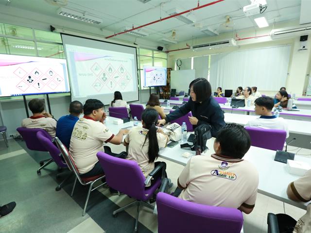  “ความปลอดภัยในการปฏิบัติงานและการตอบโต้กรณีเกิดเหตุฉุกเฉิน” เสริมสร้างวัฒนธรรมความปลอดภัยในองค์กร คณะเกษตรศาสตร์และทรัพยากรธรรมชาติ ม.พะเยา