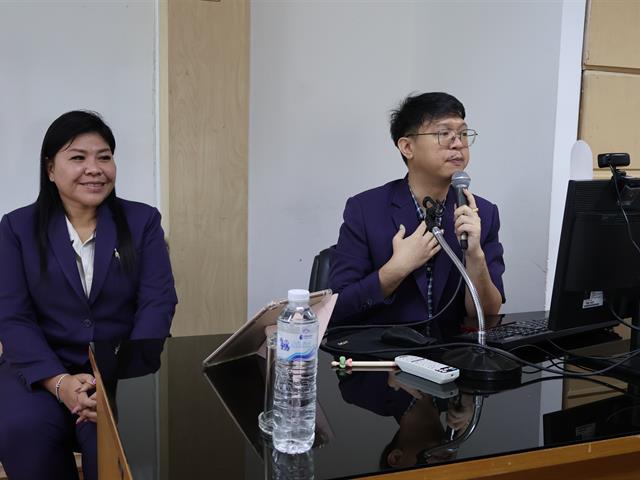 วิทยาลัยการจัดการ หลักสูตรการศึกษามหาบัณฑิต สาขาวิชาการบริหารการศึกษา นำเสนอผลการฝึกปฏิบัติวิชาชีพบริหารการศึกษา ภาคเรียนที่ 3 ปีการศึกษา 2567