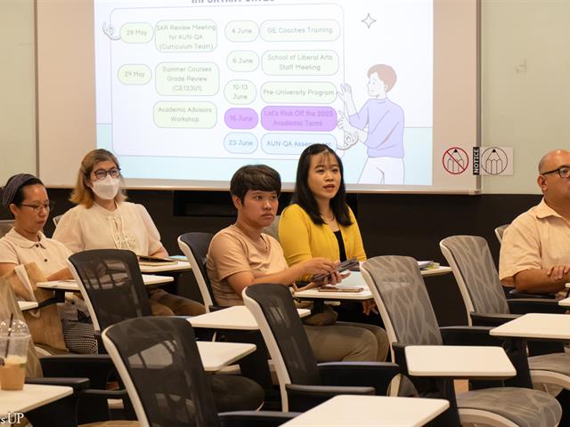 คณะศิลปศาสตร์จัดโครงการพัฒนาอาจารย์สาขาภาษาอังกฤษ ภายใต้หัวข้อ Empowering English Teaching & Learning with AI