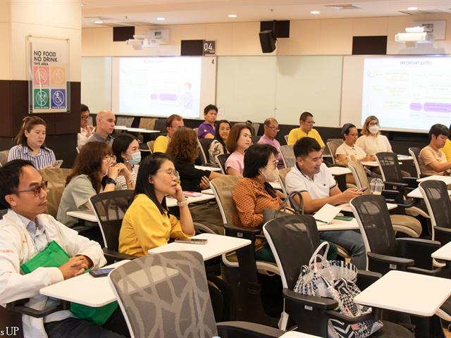 คณะศิลปศาสตร์จัดโครงการพัฒนาอาจารย์สาขาภาษาอังกฤษ ภายใต้หัวข้อ Empowering English Teaching & Learning with AI