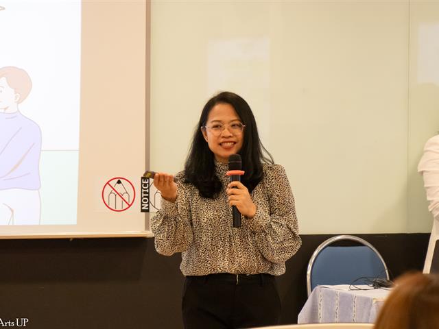 คณะศิลปศาสตร์จัดโครงการพัฒนาอาจารย์สาขาภาษาอังกฤษ ภายใต้หัวข้อ Empowering English Teaching & Learning with AI