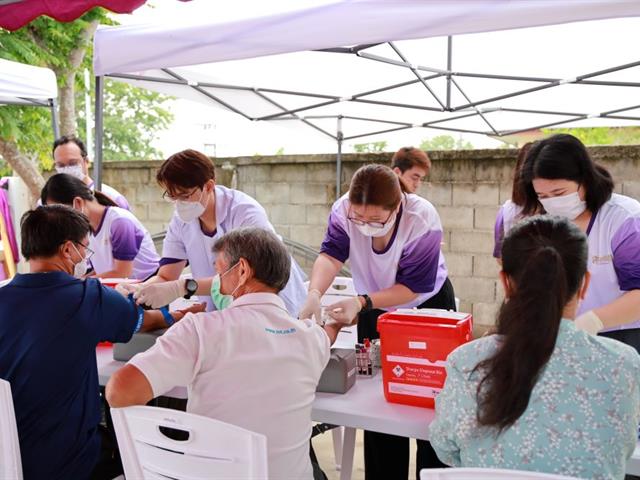 Kick off ศูนย์สัมฤทธิ์สุข มหาวิทยาลัยพะเยา เพื่อพัฒนาระบบการดูแลผู้สูงอายุชุมชนต้นแบบ และยกระดับคุณภาพชีวิตผู้สูงอายุ