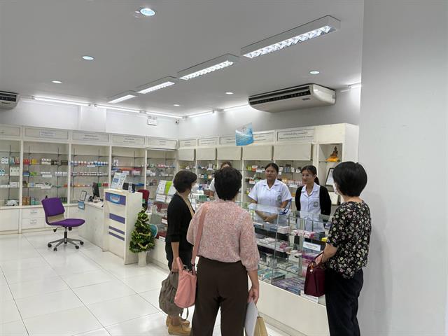 สถานปฏิบัติการเภสัชกรรมชุมชน คณะเภสัชศาสตร์ มหาวิทยาลัยพะเยา ให้การต้อนรับการเยี่ยมนิเทศ