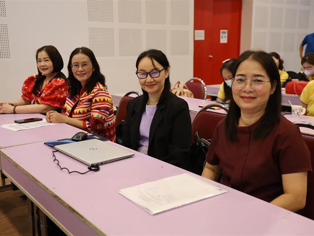การอบรมเชิงปฏิบัติการในการพัฒนางานวิจัยและนวัตกรรมทางด้านสุขภาพ ในการประชุมวิชาการประจำปี 2568 