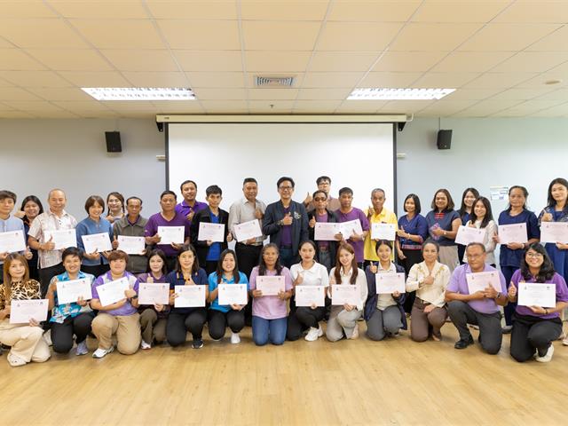 มหาวิทยาลัยพะเยา จัดกิจกรรมการฝึกอบรมปฏิบัติการงานฐานทรัพยากรท้องถิ่น หลักสูตร 6 งาน ฐานทรัพยากรท้องถิ่น รุ่นที่ 1/2568