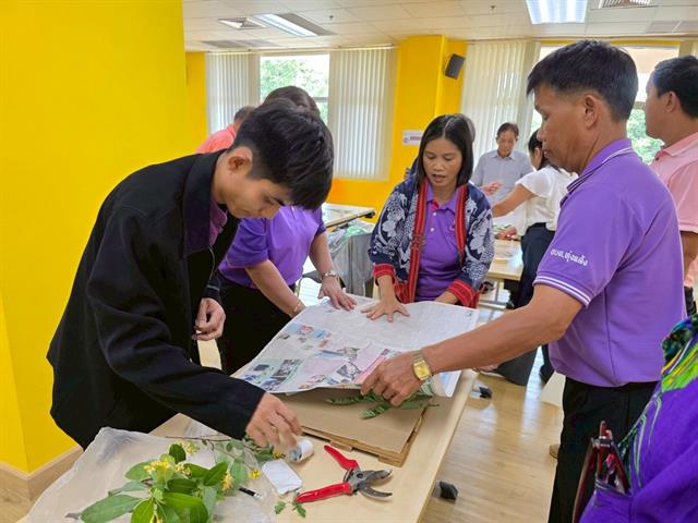 มหาวิทยาลัยพะเยา จัดกิจกรรมการฝึกอบรมปฏิบัติการงานฐานทรัพยากรท้องถิ่น หลักสูตร 6 งาน ฐานทรัพยากรท้องถิ่น รุ่นที่ 1/2568