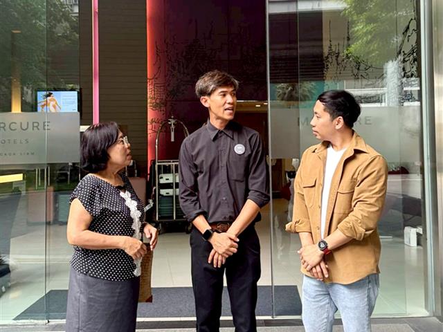 วิทยาลัยการจัดการ นิสิต ป.โท สาขาวิชาการจัดการการท่องเที่ยว โรงแรม และธุรกิจบริการ เข้าศึกษาดูงาน ณ โรงแรมเมอร์เคียวไอบีส กรุงเทพ สยาม กรุงเทพมหานคร