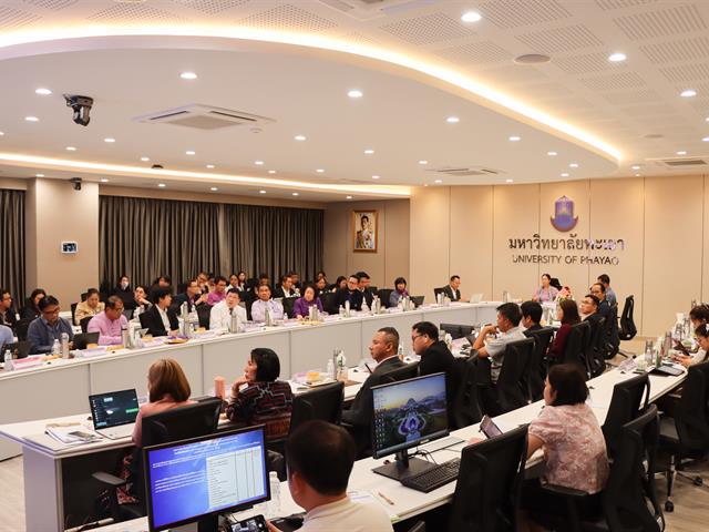 กองแผนงาน จัดประชุมคณะกรรมการดำเนินงานบริหารความเสี่ยงฯ ครั้งที่ 16 (2/2568) พร้อมมอบเกียรติบัตรแก่หน่วยงานที่มีผลการประเมิน UP ITA ปีงบประมาณ พ.ศ. 2568 เป็นไปตามเกณฑ์ฯ