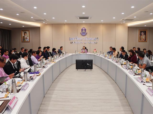 กองแผนงาน จัดประชุมคณะกรรมการดำเนินงานบริหารความเสี่ยงฯ ครั้งที่ 16 (2/2568) พร้อมมอบเกียรติบัตรแก่หน่วยงานที่มีผลการประเมิน UP ITA ปีงบประมาณ พ.ศ. 2568 เป็นไปตามเกณฑ์ฯ