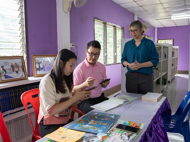 University of Phayao provided academic services to support the development of  an electronic documentation system at Border Patrol Police School Betty Dooman