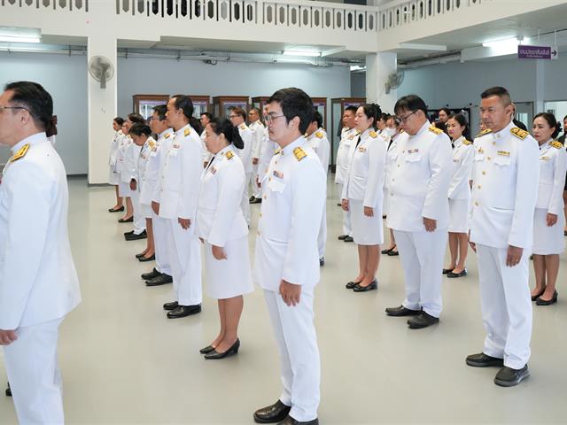 คณะสหเวชศาสตร์เข้าร่วมพิธีและร่วมแสดงความจงรักภักดีและสำนึกในพระมหากรุณาธิคุณ
