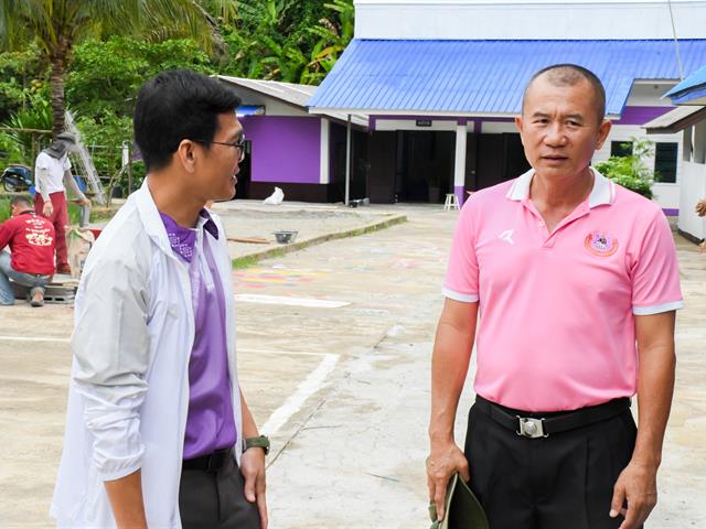 วิทยาลัยการศึกษา ลงพื้นที่จัดบอร์ดนิทรรศการการเรียนรู้ และมอบสื่อการเรียนการสอน ณ โรงเรียนตำรวจตระเวนชายเเดนเบ็ตตี้ดูเมน จังหวัดพะเยา