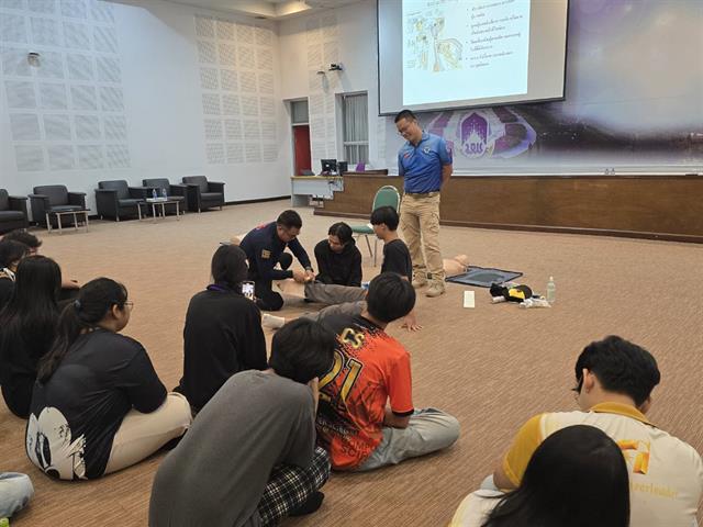 การปฐมพยาบาลเบื้องต้น การปฐมพยาบาล CPR
