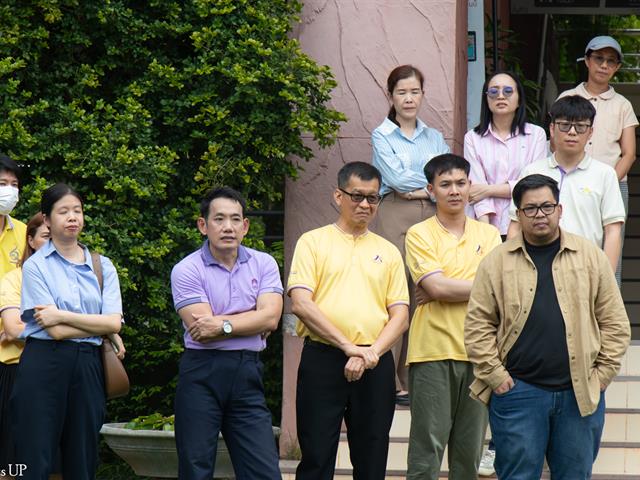 คณะศิลปศาสตร์จัดโครงการพัฒนาสภาวะแวดล้อมและความปลอดภัยในการทำงาน “ซ้อมรับมือเหตุฉุกเฉินเบื้องต้น”