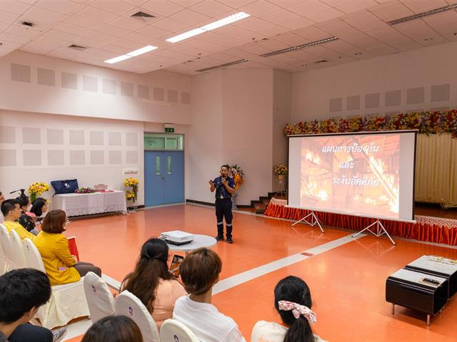 คณะศิลปศาสตร์จัดโครงการพัฒนาสภาวะแวดล้อมและความปลอดภัยในการทำงาน “ซ้อมรับมือเหตุฉุกเฉินเบื้องต้น”
