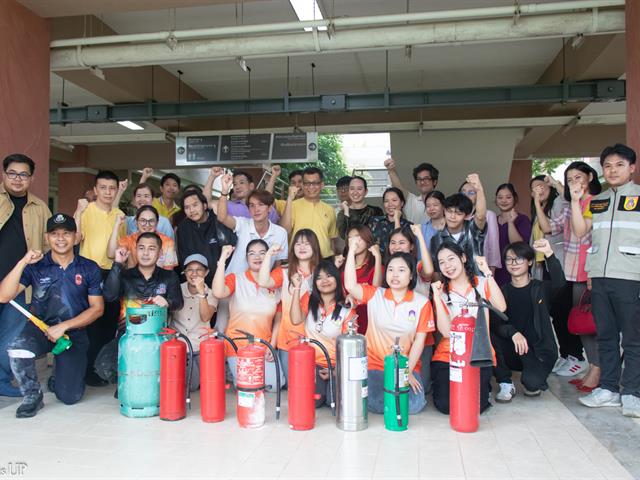 คณะศิลปศาสตร์จัดโครงการพัฒนาสภาวะแวดล้อมและความปลอดภัยในการทำงาน “ซ้อมรับมือเหตุฉุกเฉินเบื้องต้น”