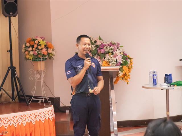 คณะศิลปศาสตร์จัดโครงการพัฒนาสภาวะแวดล้อมและความปลอดภัยในการทำงาน “ซ้อมรับมือเหตุฉุกเฉินเบื้องต้น”