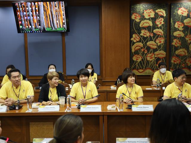 ศึกษาดูงาน ณ คณะพยาบาลศาสตร์ มหาวิทยาลัยบูรพา เพื่อแลกเปลี่ยนเรียนรู้ด้านการบริหารและการเรียนการสอน