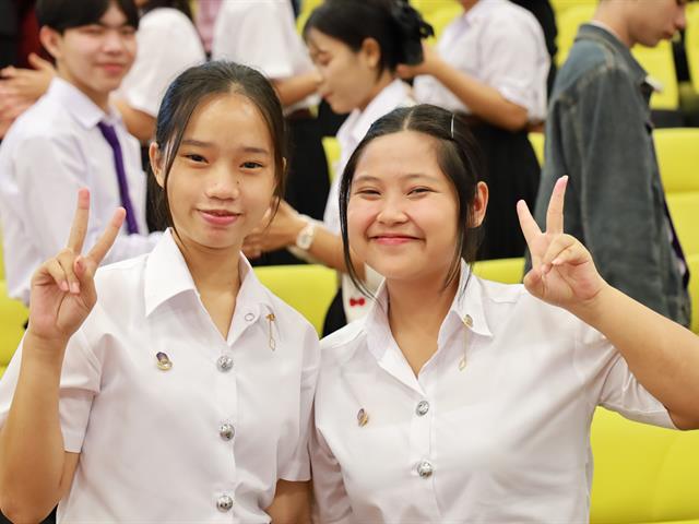 คณะสาธารณสุขศาสตร์ จัดกิจกรรม “เติมพลังรัก เติมพลังใจ” (โฮมฮัก ฮีลใจ) ให้กับนิสิตใหม่ ประจำปีการศึกษา 2568