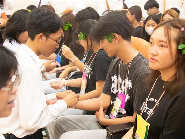 คณะศิลปศาสตร์จัดโครงการสานสัมพันธ์น้องใหม่ หล่อหลอมดวงใจเลือดสีส้มอิฐ ครั้งที่ 19