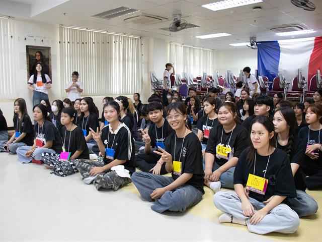 คณะศิลปศาสตร์จัดโครงการสานสัมพันธ์น้องใหม่ หล่อหลอมดวงใจเลือดสีส้มอิฐ ครั้งที่ 19