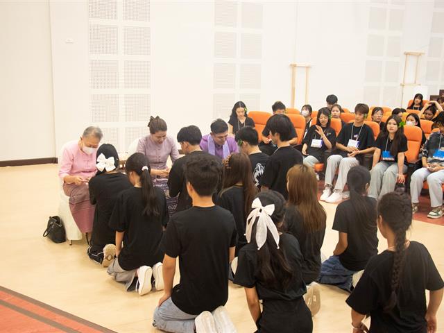 คณะศิลปศาสตร์จัดโครงการสานสัมพันธ์น้องใหม่ หล่อหลอมดวงใจเลือดสีส้มอิฐ ครั้งที่ 19