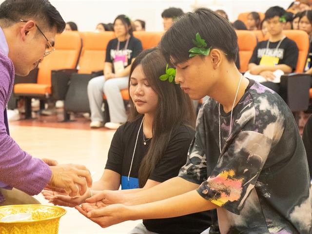 คณะศิลปศาสตร์จัดโครงการสานสัมพันธ์น้องใหม่ หล่อหลอมดวงใจเลือดสีส้มอิฐ ครั้งที่ 19