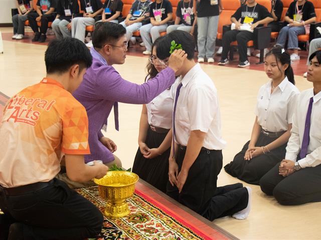 คณะศิลปศาสตร์จัดโครงการสานสัมพันธ์น้องใหม่ หล่อหลอมดวงใจเลือดสีส้มอิฐ ครั้งที่ 19