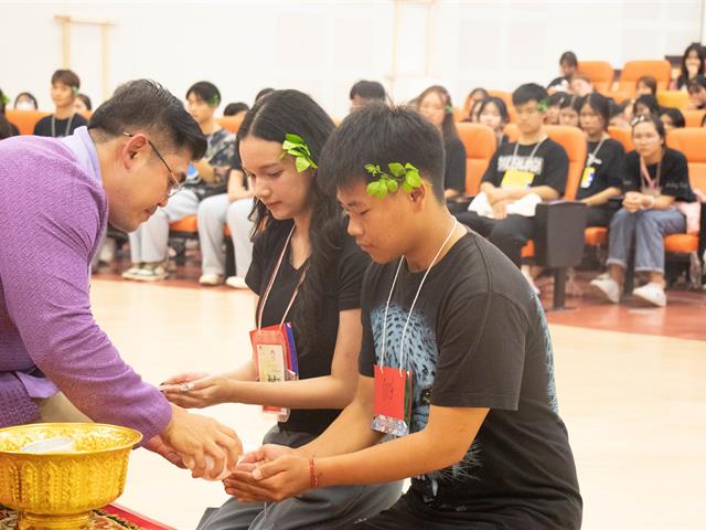 คณะศิลปศาสตร์จัดโครงการสานสัมพันธ์น้องใหม่ หล่อหลอมดวงใจเลือดสีส้มอิฐ ครั้งที่ 19