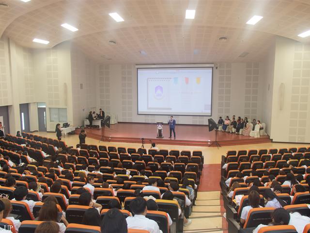 คณะศิลปศาสตร์จัดกิจกรรมปฐมนิเทศนิสิตคณะศิลปศาสตร์ ประจำปีการศึกษา 2568