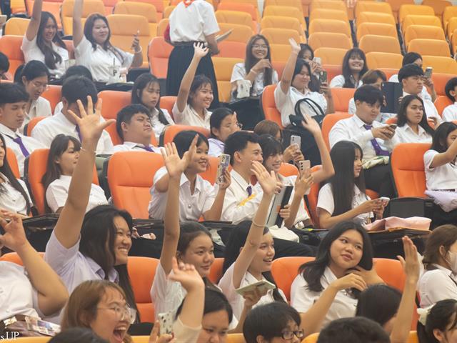 คณะศิลปศาสตร์จัดกิจกรรมปฐมนิเทศนิสิตคณะศิลปศาสตร์ ประจำปีการศึกษา 2568