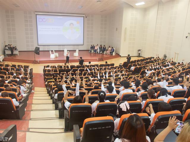 คณะศิลปศาสตร์จัดกิจกรรมปฐมนิเทศนิสิตคณะศิลปศาสตร์ ประจำปีการศึกษา 2568
