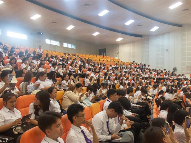 คณะศิลปศาสตร์จัดกิจกรรมปฐมนิเทศนิสิตคณะศิลปศาสตร์ ประจำปีการศึกษา 2568
