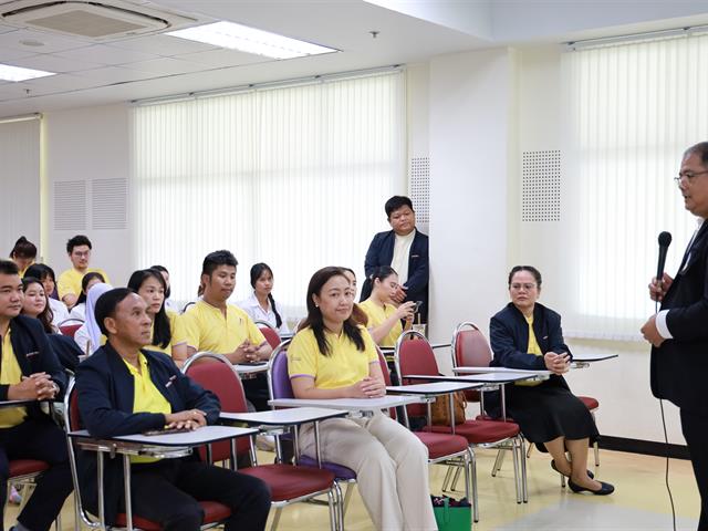 คณะสาธารณสุขศาสตร์ จัดกิจกรรมปฐมนิเทศนิสิตใหม่💜💛💙 ประจำปีการศึกษา 2568❤️"ต้อนรับเข้าสู่ครอบครัว "สาสุข