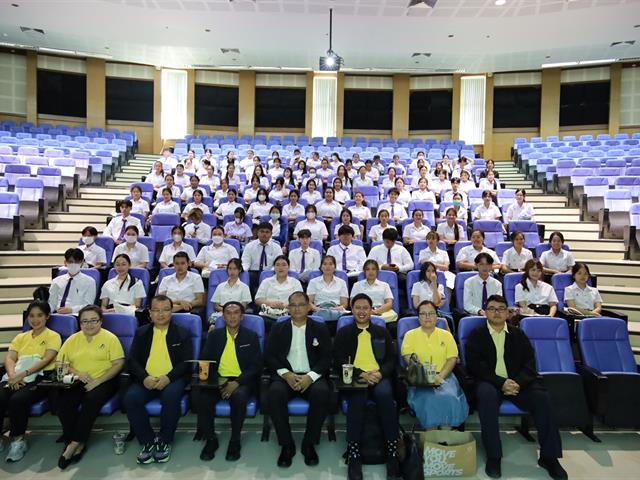 คณะสาธารณสุขศาสตร์ จัดกิจกรรมปฐมนิเทศนิสิตใหม่💜💛💙 ประจำปีการศึกษา 2568❤️"ต้อนรับเข้าสู่ครอบครัว "สาสุข