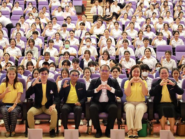 คณะสาธารณสุขศาสตร์ จัดกิจกรรมปฐมนิเทศนิสิตใหม่💜💛💙 ประจำปีการศึกษา 2568❤️"ต้อนรับเข้าสู่ครอบครัว "สาสุข