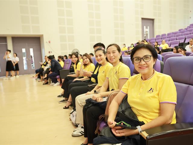 คณะสาธารณสุขศาสตร์ จัดกิจกรรมปฐมนิเทศนิสิตใหม่💜💛💙 ประจำปีการศึกษา 2568❤️"ต้อนรับเข้าสู่ครอบครัว "สาสุข