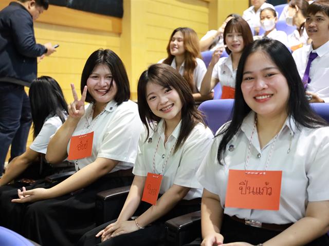 คณะสาธารณสุขศาสตร์ จัดกิจกรรมปฐมนิเทศนิสิตใหม่💜💛💙 ประจำปีการศึกษา 2568❤️"ต้อนรับเข้าสู่ครอบครัว "สาสุข