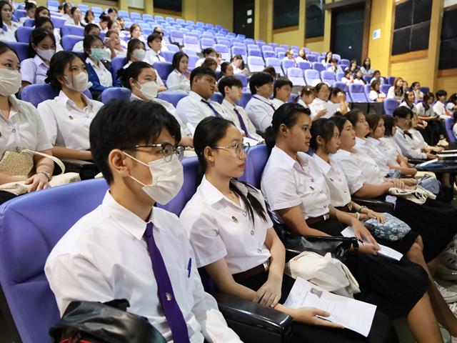 คณะสาธารณสุขศาสตร์ จัดกิจกรรมปฐมนิเทศนิสิตใหม่💜💛💙 ประจำปีการศึกษา 2568❤️"ต้อนรับเข้าสู่ครอบครัว "สาสุข